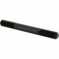 Bsc Preferred Left-Hand to Right-Hand Male Thread Adapter Black-Oxide Steel 1/4-20 Thread 2-1/2 Long 94455A116